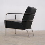 Leather sofa & armchair by Gunilla Allard 1990's