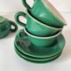 Teapot, 3 cups and sugar bowl KERALUC