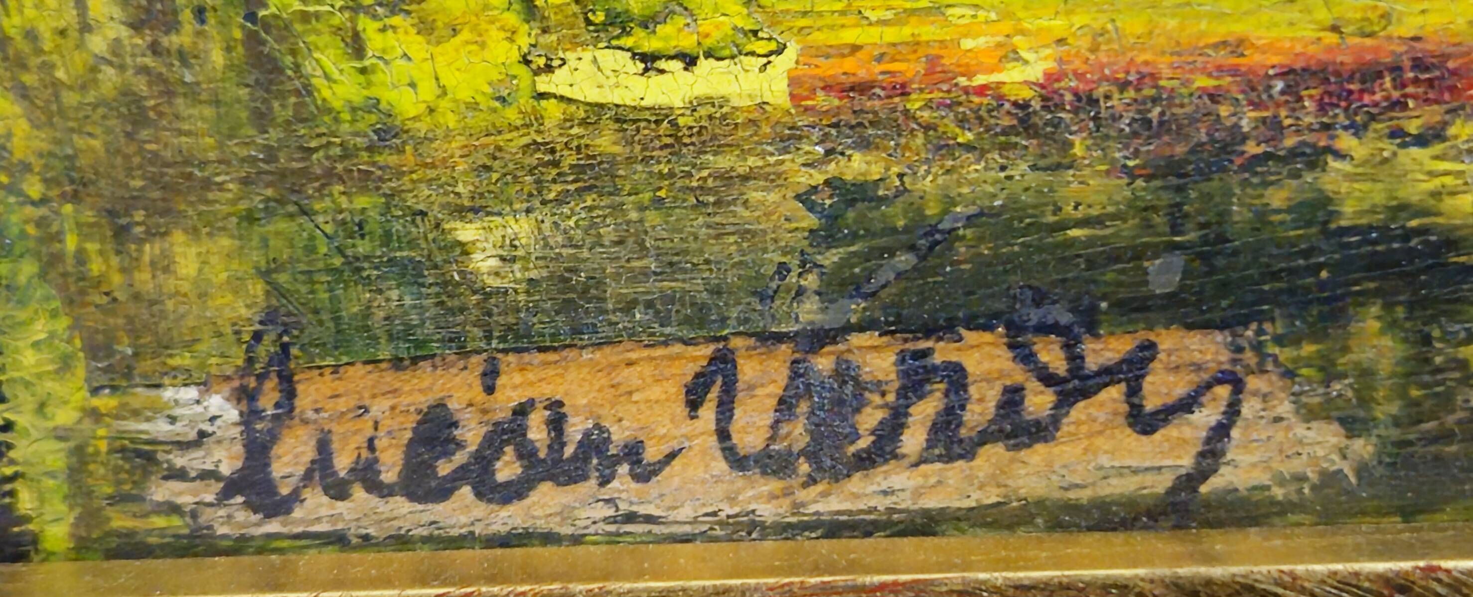 Lucien verdi title: the sage – val d'hérens (switzerland) oil on panel