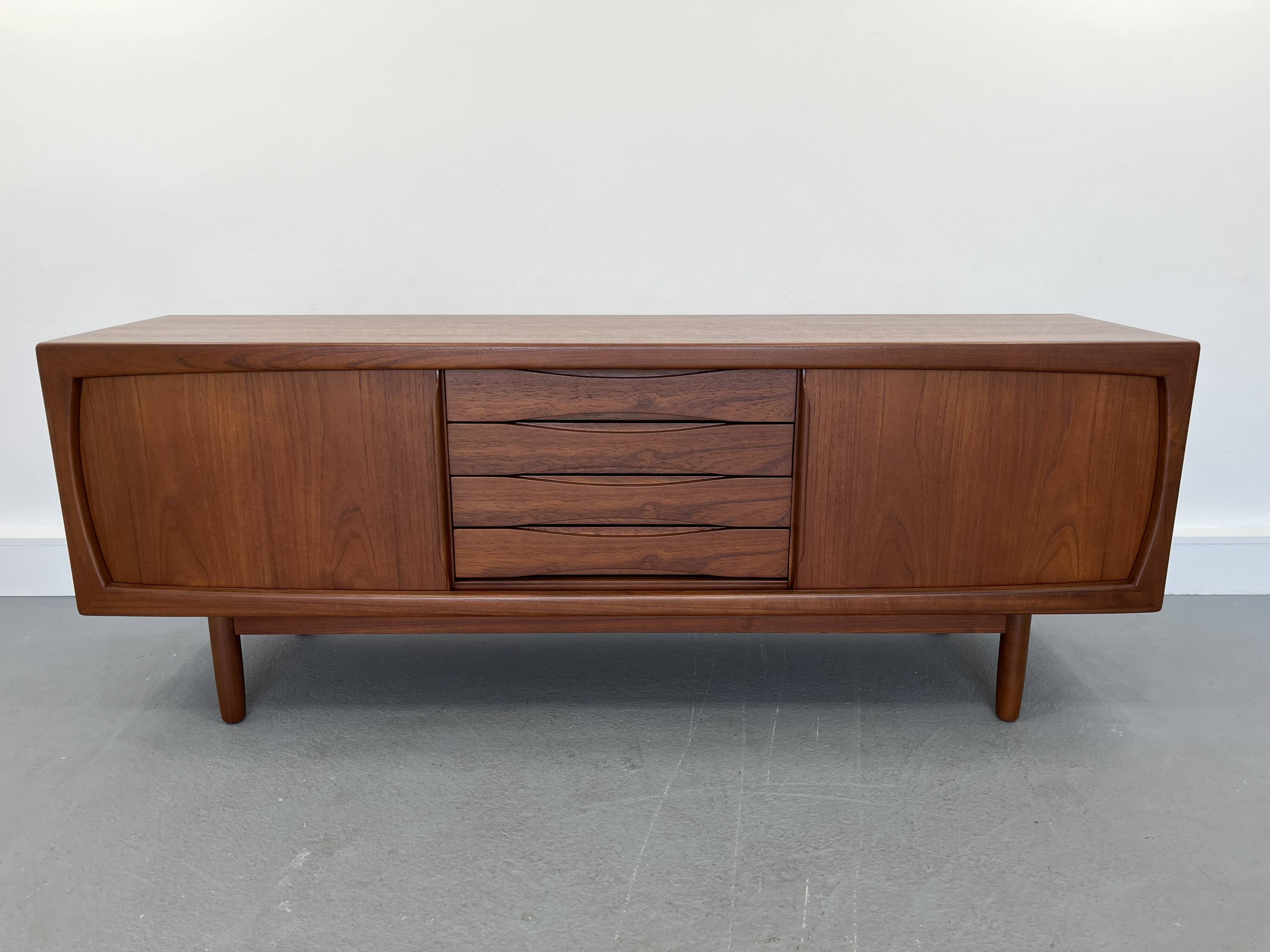 Mid-Century Teak Sideboard by Johannes Andersen for Uldum Mobelfabrik, 1960s