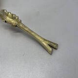 Set of 2 xxl 48cm Floral Brass Wall Light Sconces by C.S. ARTE, Italy 1980s