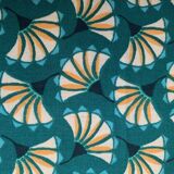 Commode art déco vert émeraude