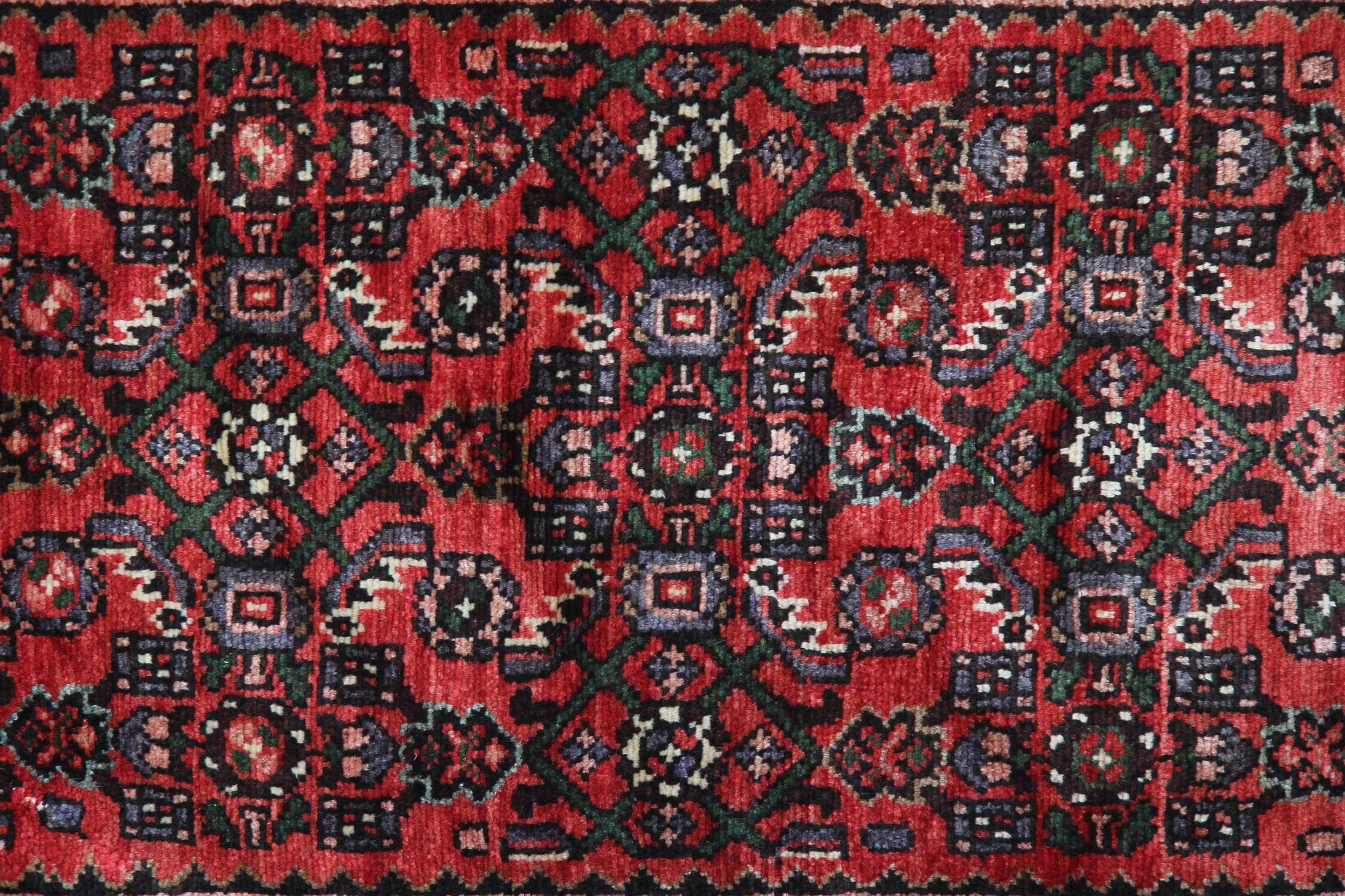 Wool Rugs Stair Runners, Red Arts Craft Runner Rug Handmade Oriental Carpet