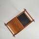 Brutalist serving trolley with interchangeable trays, 1970s