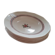6 dessert plates. Hand painted. Sarreguemines, Armelle model.