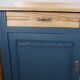 Parisian art deco sideboard blue