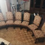 6 Louis XIII chairs or called sheepbone