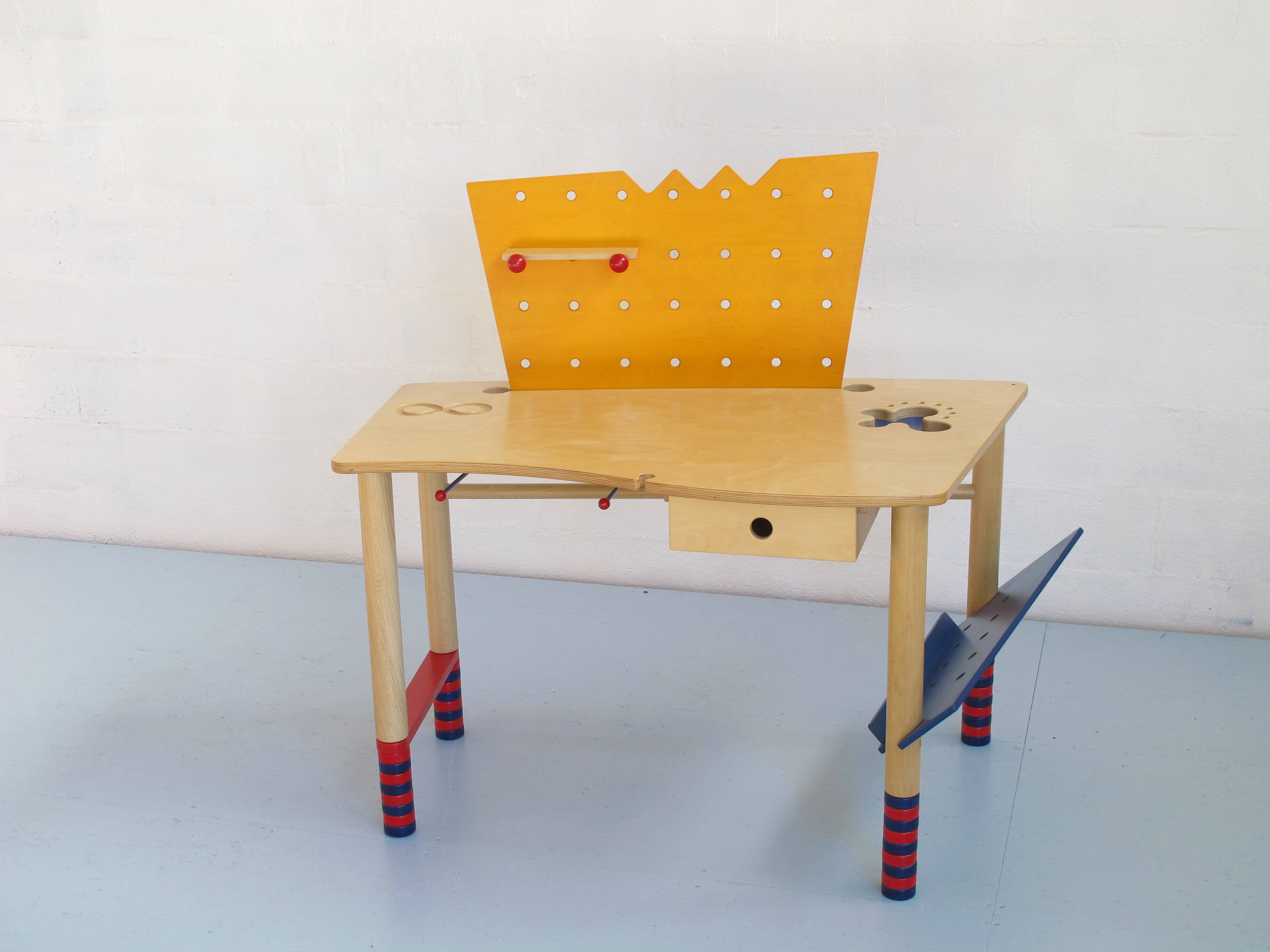 Bureau enfant évolutif Haba esprit 80's