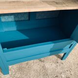 Glass-glazed Parisian wardrobe 1930