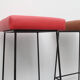 Ensemble de 4 tabourets de barre Wire années 1960