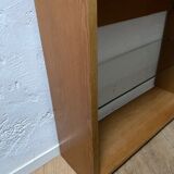 Wood and glass console