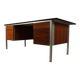 Executive desk by ORA Acciaio, produced in Italy during the 1970s.