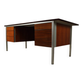 Executive desk by ORA Acciaio, produced in Italy during the 1970s.
