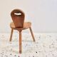 Brutalist low chair