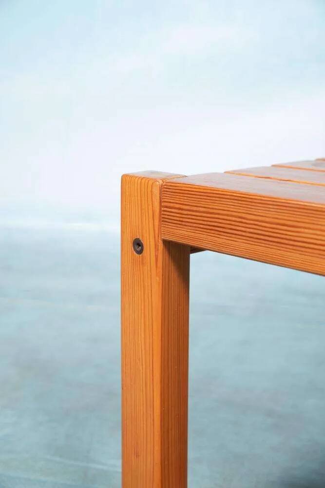 Square side table Japandi 70s, Safari Möbring Ikea