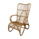 Fauteuil en rotin vintage