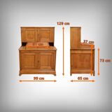 Pitch Pine Commercial Furniture with Lectern – 1920