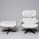 Fauteuil lounge et ottoman Herman Miller Charles & Ray Eames
