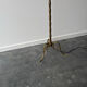 Brass floor lamp with adjustable height 1960