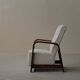 Fauteuil Art-Déco, palissandre, 1930