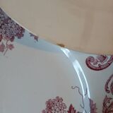 8 antique ironstone dinner plates