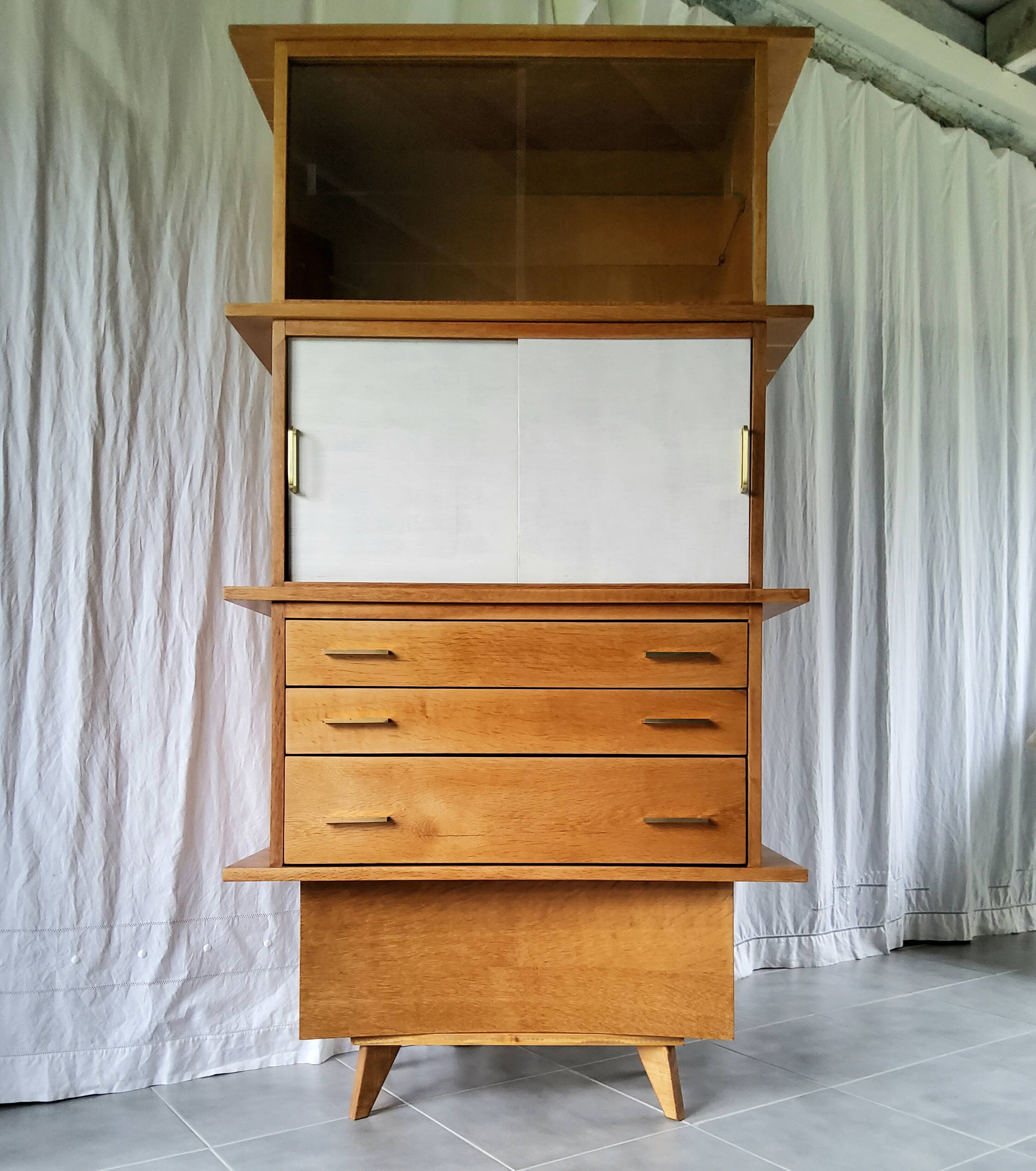 Bookcase showcase from the 50s