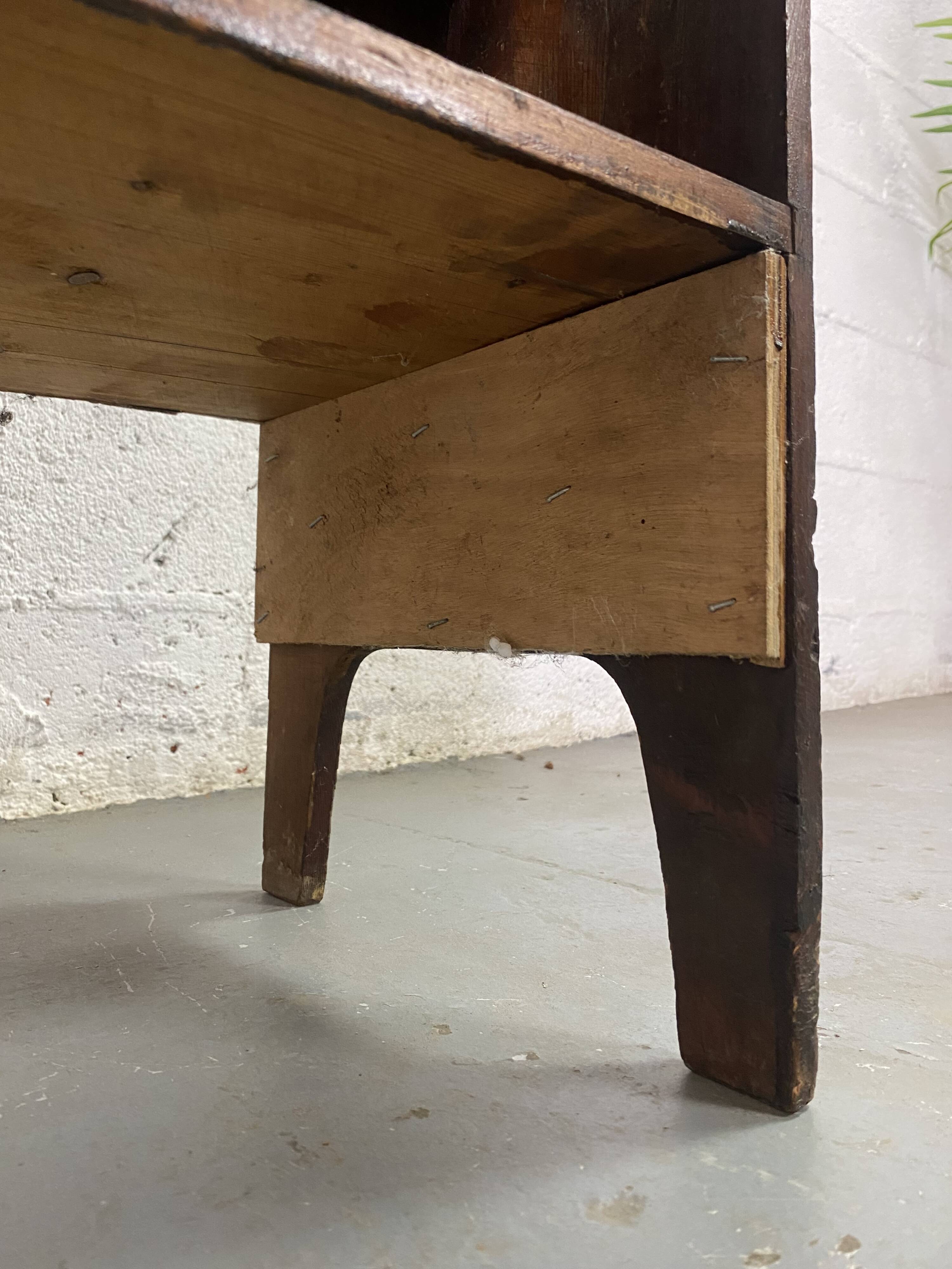 Wooden handcrafted craft furniture for postal sorting