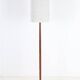 Mid-century teak floor lamp / Danish modern design / 1960s