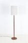 Mid-century teak floor lamp / Danish modern design / 1960s