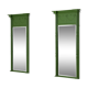 The Dorchester Hotel Federal style Pier mirror pair