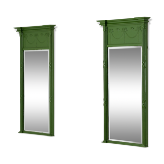 The Dorchester Hotel Federal style Pier mirror pair