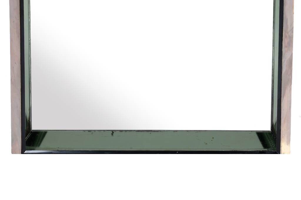 Luigi Fontana. Polished metal mirror. 1960s.