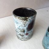 Lot of 6 cups, terracotta, from Vallauris