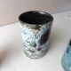 Lot de 6 tasses, en terre cuite, de Vallauris