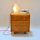 Petite commode Cees Braakman en placage de chêne