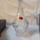 Set of 6 wine glasses and carafe in Lorraine Crystal - Gérard Model