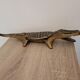 Crocodile en laiton