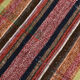 Kilim multicolore rayé moderne 6x7, 203x230Cm