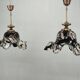 Pair of Murano Glass Pendant Lights, Italy, 1960s