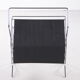 1960s Vintage Voss German Metal and Vinyl Magazine Rack