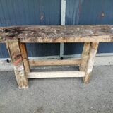 Old carpenter's workbench