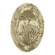 Empty Bronze Pocket Floral Decor