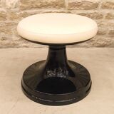 Large tulip stool/ottoman, 1970s design.