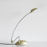 Golden halogen lamp with balance wheel style 80s