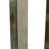 Lampadaire design Eichholtz Arlington en acier inoxydable avec base en granit 152 cm