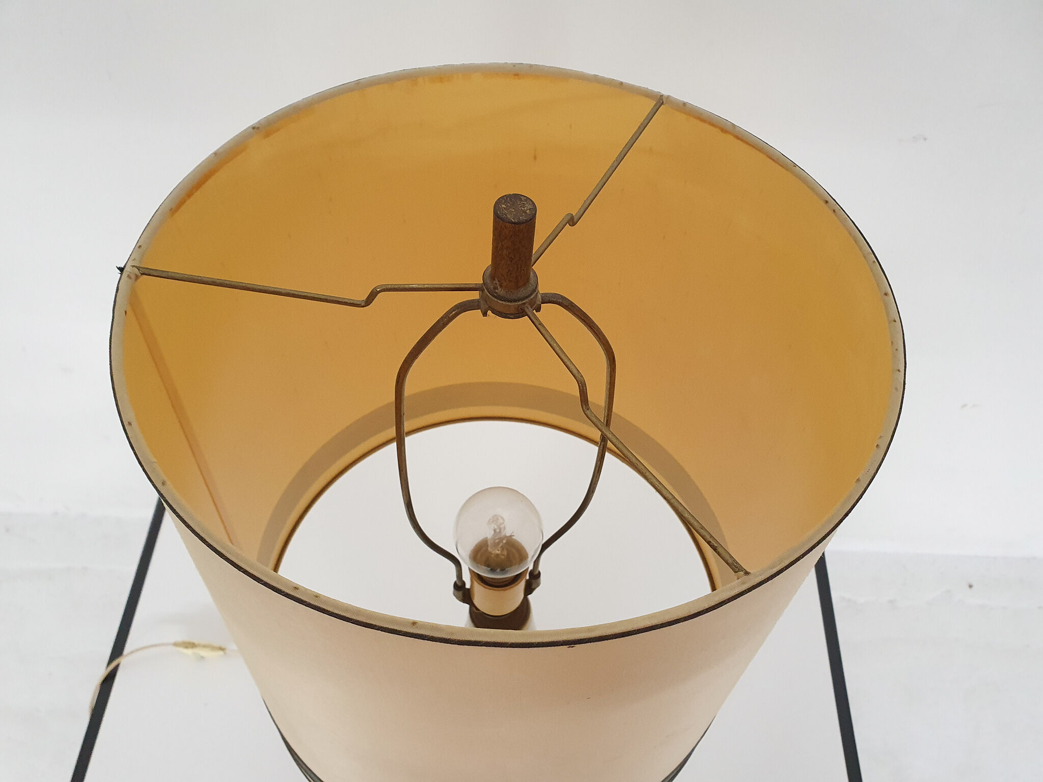 White ceramic table light by Mobach, The Netherlands, 1950's