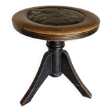 Antique 1920 Art Nouveau piano stool