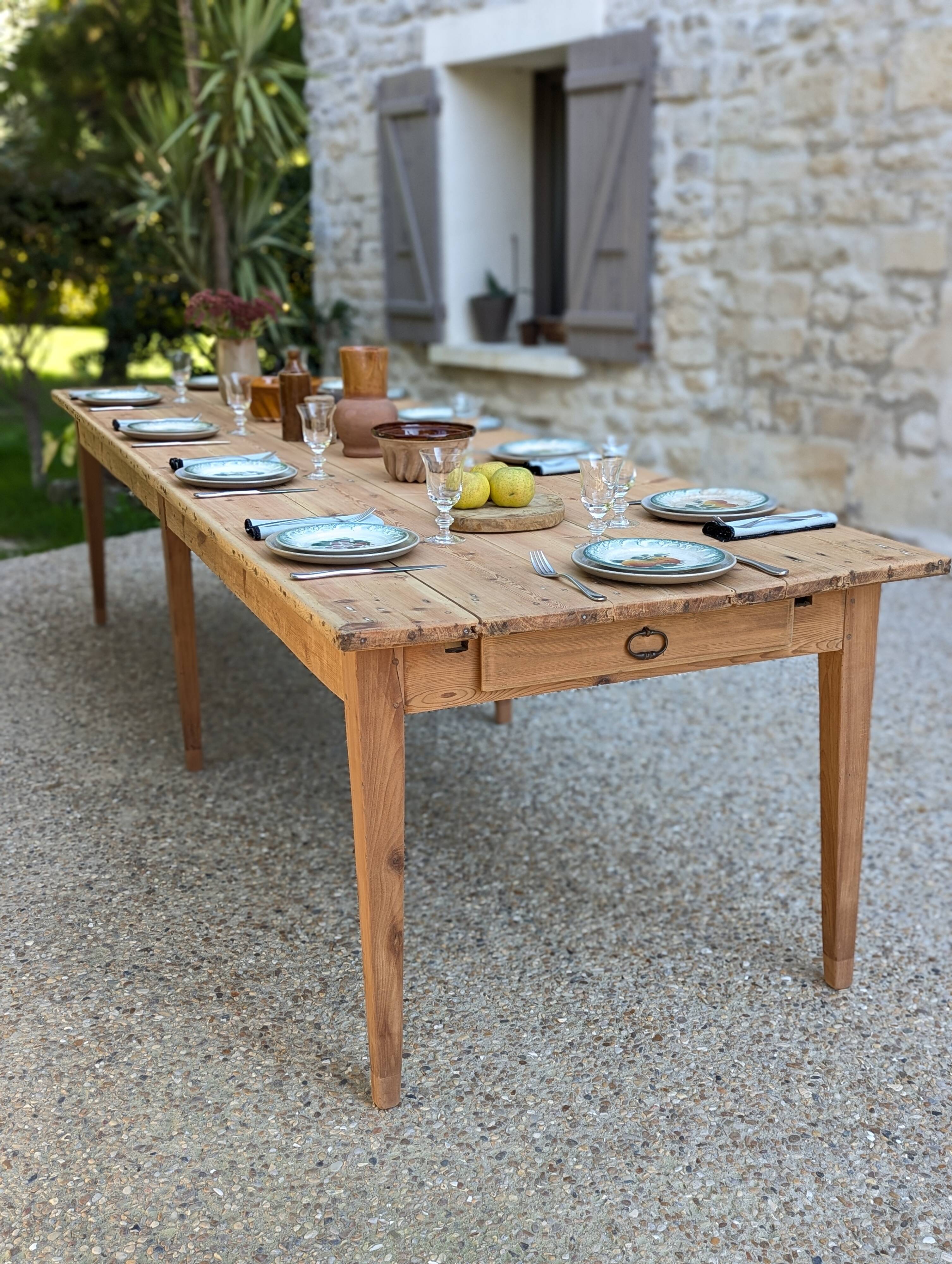 Large farmhouse table
