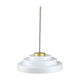 Suspension en laiton et plexiglas cascade mid-century