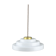 Suspension en laiton et plexiglas cascade mid-century